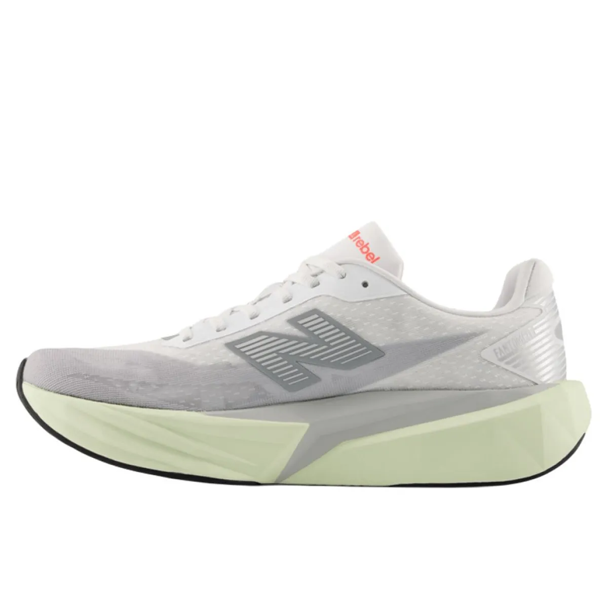 New Balance Løbesko|Løbesko-FuelCell Rebel v5 Løbesko Herre Raincloud / Mineral / White