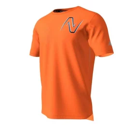 New Balance Træningstøj|Løbetøj-Graphic Impact Run T-shirt Herre