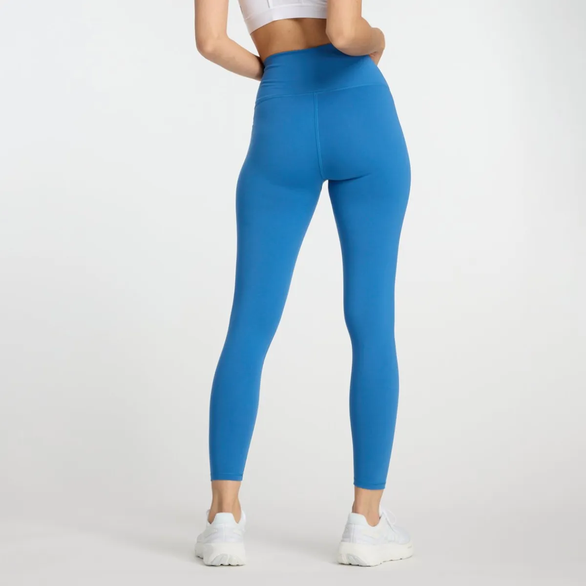 New Balance Træningstøj|Løbetøj-Harmony High Rise 25'' Tights Dame Blue Agate