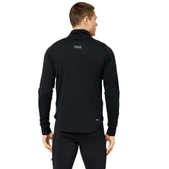 New Balance Løbetøj|Træningstøj-Heat Grid Half Zip Herre, sort  Black