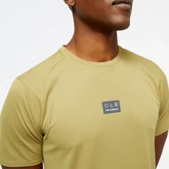 New Balance Træningstøj|Løbetøj-Impact AT N-Vent T-shirt Herre  Olive Oil