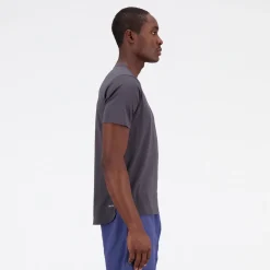 New Balance Træningstøj|Løbetøj-Impact AT N-Vent T-shirt Herre  Blacktop