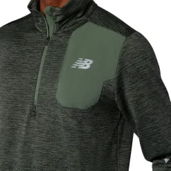 New Balance Løbetøj|Løbetøj-Impact Thermal Midlayer Herre, grøn