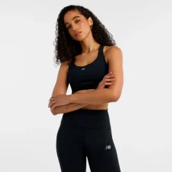 New Balance Træningstøj|Løbetøj-NB Essential Training Sports BH  Black