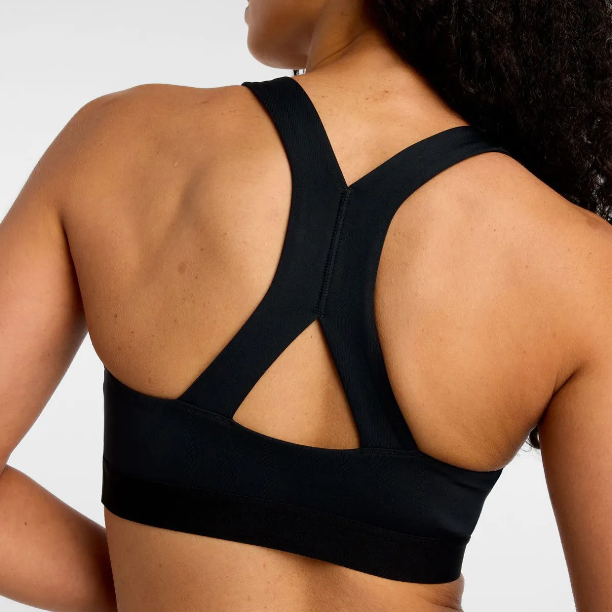 New Balance Træningstøj|Løbetøj-NB Essential Training Sports BH Black