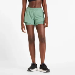New Balance Træningstøj|Løbetøj-RC 2-in-1 3" Shorts Dame Dark Juniper