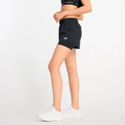 New Balance Træningstøj|Løbetøj-RC 2-in-1 3" Shorts Dame  Black