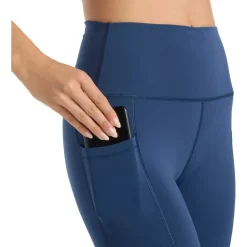 New Balance Træningstøj|Løbetøj-Sleek Pocket High Waist Træningstights Dame