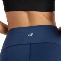 New Balance Træningstøj|Løbetøj-Sleek Pocket High Waist Træningstights Dame