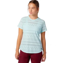 New Balance Træningstøj|Løbetøj-Speed Jacquard T-shirt Dame Mint