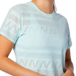 New Balance Træningstøj|Løbetøj-Speed Jacquard T-shirt Dame Mint