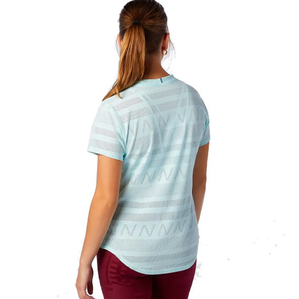 New Balance Træningstøj|Løbetøj-Speed Jacquard T-shirt Dame Mint