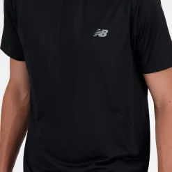 New Balance Træningstøj|Løbetøj-Sport Essentials T-Shirt Herre  Black