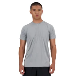 New Balance Træningstøj|Løbetøj-Sport Essentials T-Shirt Herre Grey