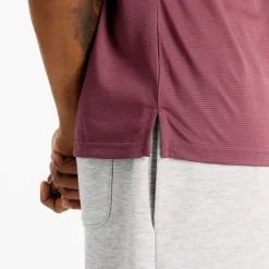 New Balance Træningstøj|Løbetøj-Sport Essentials T-Shirt Herre  Faded Plum