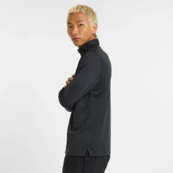 New Balance Træningstøj|Træningstøj-Sport Knit 1/4 Zip Løbetrøje Herre  Black