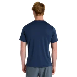 New Balance Træningstøj|Løbetøj-Sport Short Sleeve T-Shirt Herre  NB Navy