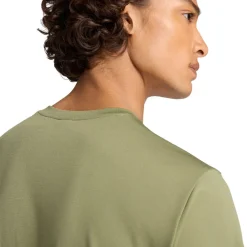 New Balance Træningstøj|Løbetøj-Sport Short Sleeve T-Shirt Herre  Dark Olivine