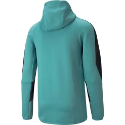Puma Træningstøj|Træningstøj-Evostripe Hættetrøje Herre  Mineral Blue 