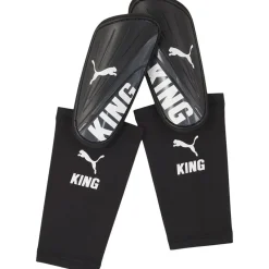 Puma Fodboldudstyr-King Sleeve Benskinner  Black / Puma White