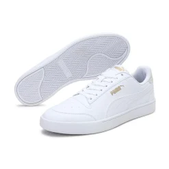 Puma Sneakers|Sneakers-Shuffle Sneakers  White / White / Puma Team Gold