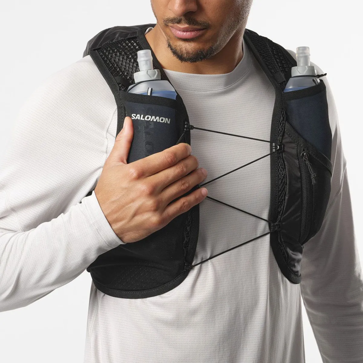 Salomon Rygsække|Løbeudstyr-Active Skin 8 Set Løberygsæk