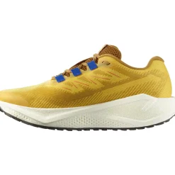 Salomon Løbesko|Sneakers-Aero Blaze 3 GRVL Løbesko Herre  Spicy Mustard / Vanilla Ice / Nautical Blue