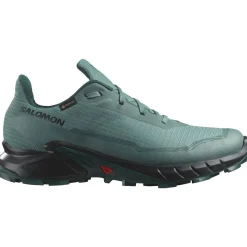 Salomon Løbesko|Vandresko-Alphacross 5 Gore-Tex Herresko North Atlantic / Black / Sea Moss