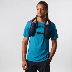 Salomon Rygsække|Løbeudstyr-Cross 4 Løberygsæk  White / Black