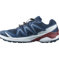 Salomon Fodtøj|Vandresko-Examotion Herresko  Poseidon / Dark Blue / Biking Red