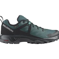 Salomon Fodtøj|Vandresko-Exeo Gore-Tex Damesko Atlantic Deep / Black / Peacook Blue