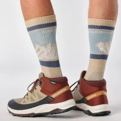 Salomon Vinterfodtøj|Vandrestøvler-Outrise Mid Gore-Tex Vandrestøvle Herre