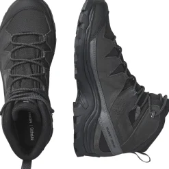 Salomon Vinterfodtøj|Fodtøj-Quest Rove Gore-Tex Vandrestøvle Herre  Black / Phantom / Magnet