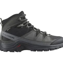 Salomon Vinterfodtøj|Fodtøj-Quest Rove Gore-Tex Vandrestøvle Dame  Black / Magnet / Quiet Shade