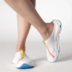 Salomon Fritidssko-Reelax Slide 6.0 Dame  White / Transcend Blue / Lemon