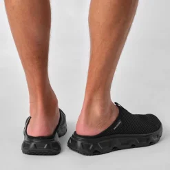 Salomon Sandaler|Fritidssko-Reelax Slide 6.0 Herre  Black / Black / Alloy