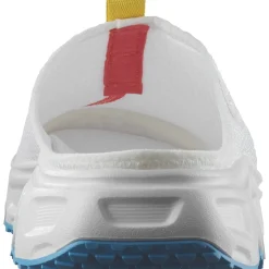 Salomon Fritidssko-Reelax Slide 6.0 Herre  White / Transcend Blue / Lemon