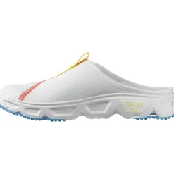 Salomon Fritidssko-Reelax Slide 6.0 Herre  White / Transcend Blue / Lemon