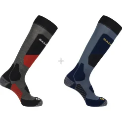 Salomon Vintertøj|Skitøj-S/Access 2-Pack Skistrømper