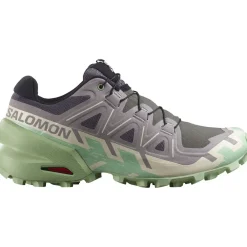 Salomon Løbesko|Fritidssko-Speedcross 6 Damesko  Castlerock / Vanilla Ice / Smoke Green