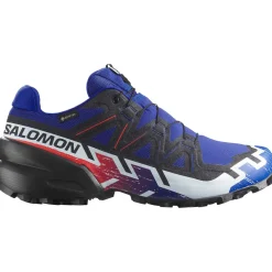 Salomon Fodtøj|Løbesko-Speedcross 6 Equipe Gore-Tex Unisex Løbesko  Surf The Web / Fiery red / Red / White