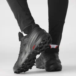 Salomon Fodtøj|Løbesko-Speedcross 6 Gore-Tex Herresko  Black / Black / Phantom
