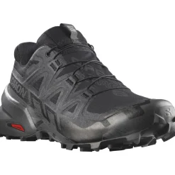 Salomon Fodtøj|Løbesko-Speedcross 6 Gore-Tex Herresko  Black / Black / Phantom