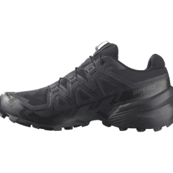 Salomon Fodtøj|Løbesko-Speedcross 6 Gore-Tex Herresko  Black / Black / Phantom