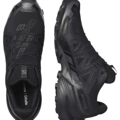 Salomon Fodtøj|Løbesko-Speedcross 6 Gore-Tex Herresko  Black / Black / Phantom