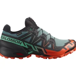Salomon Løbesko|Vandresko-Speedcross 6 Gore-Tex Herresko North Atlantic / Black / Cherry Tomato