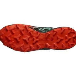 Salomon Løbesko|Vandresko-Speedcross 6 Gore-Tex Herresko  North Atlantic / Black / Cherry Tomato