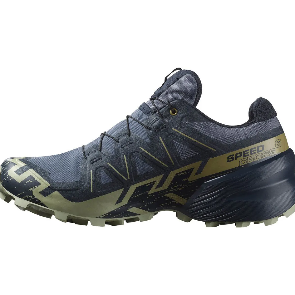 Salomon Vandresko|Fritidssko-Speedcross 6 Gore-Tex Herresko Grisaille / Carbon / Tea