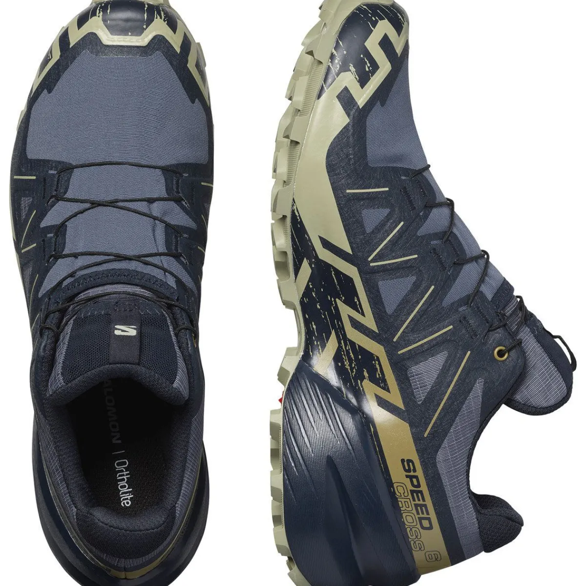 Salomon Vandresko|Fritidssko-Speedcross 6 Gore-Tex Herresko Grisaille / Carbon / Tea