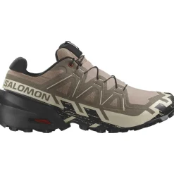 Salomon Løbesko|Fodtøj-Speedcross 6 Herresko  Cognax Neutral / Black / Almond Milk